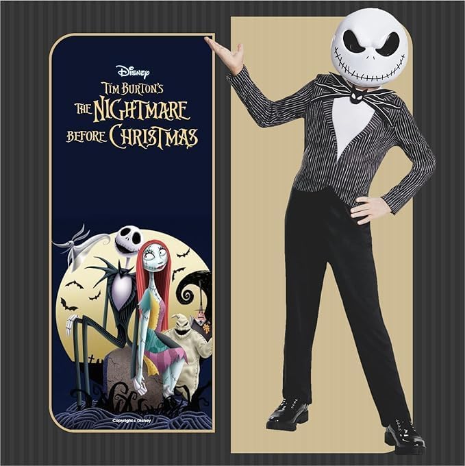 DISGUISE — Déguisement Jack Skellington garçon taille 6 – Image 4