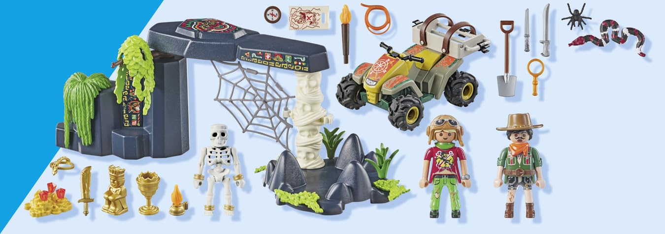 PLAYMOBIL 71454 — Explorateurs et ruine de la jungle – Image 12