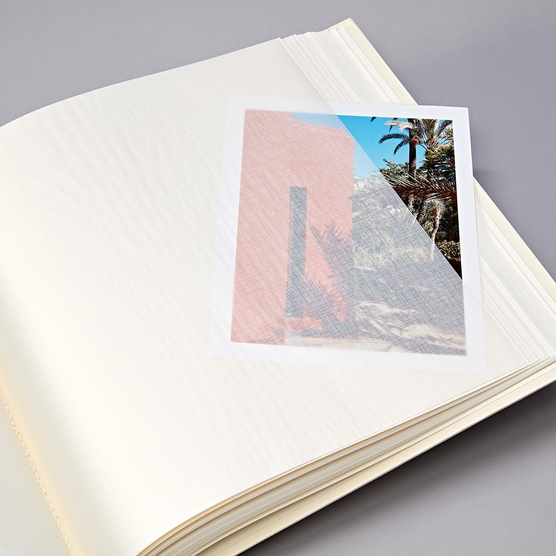 SEMIKOLON Jumbo — Album photo 30 x 30 cm 100 pages bordeaux – Image 12