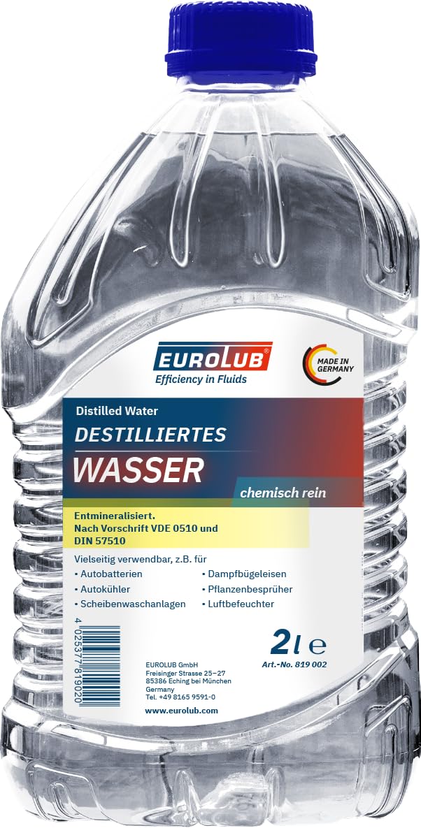 EUROLUB — Eau distillée