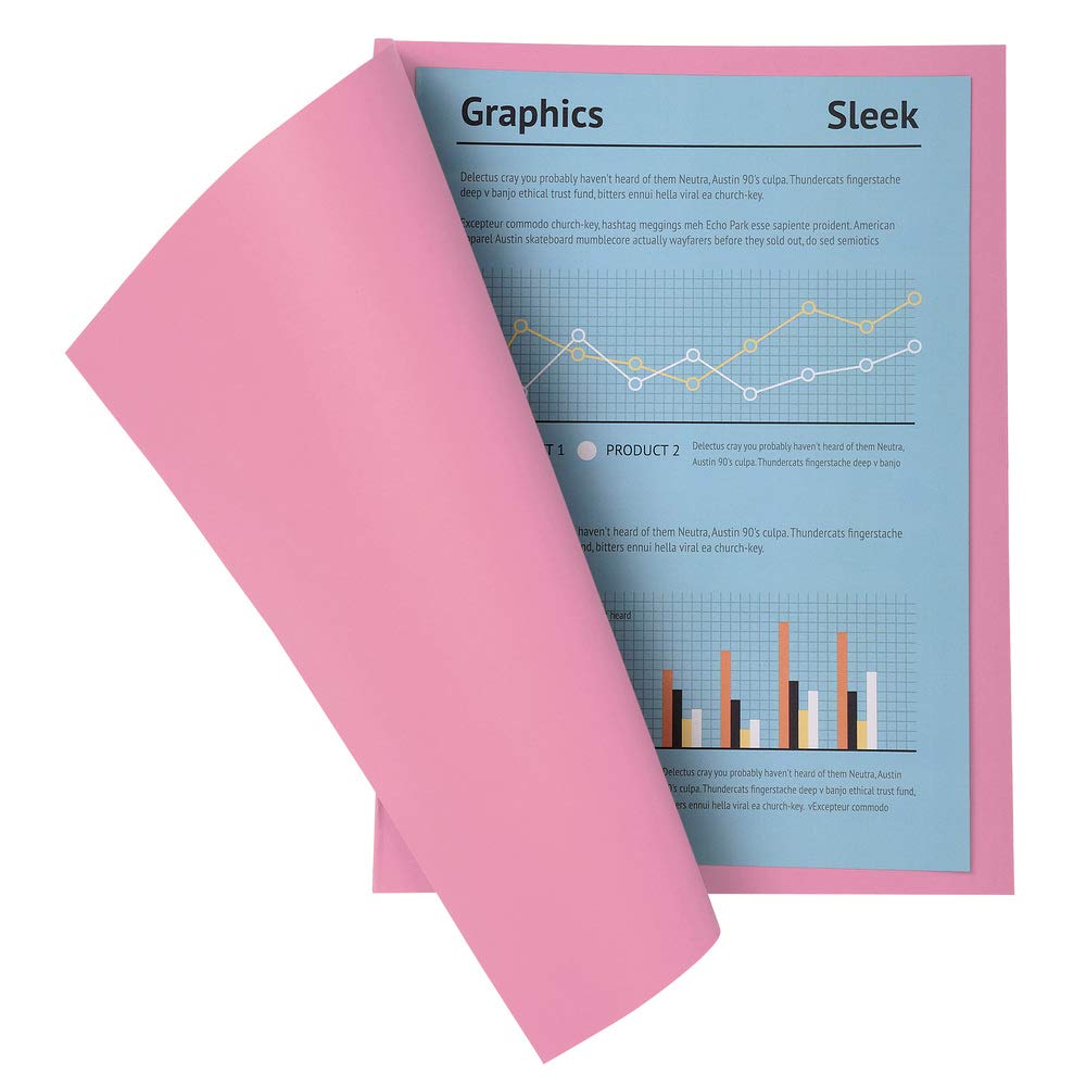 EXACOMPTA SUPER — Lot de 100 chemises rigides A4 rose – Image 11