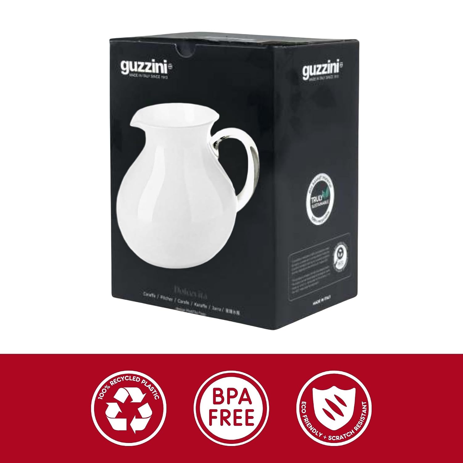 GUZZINI Dolcevita — Carafe Balloon en plastique biosourcé – Image 14