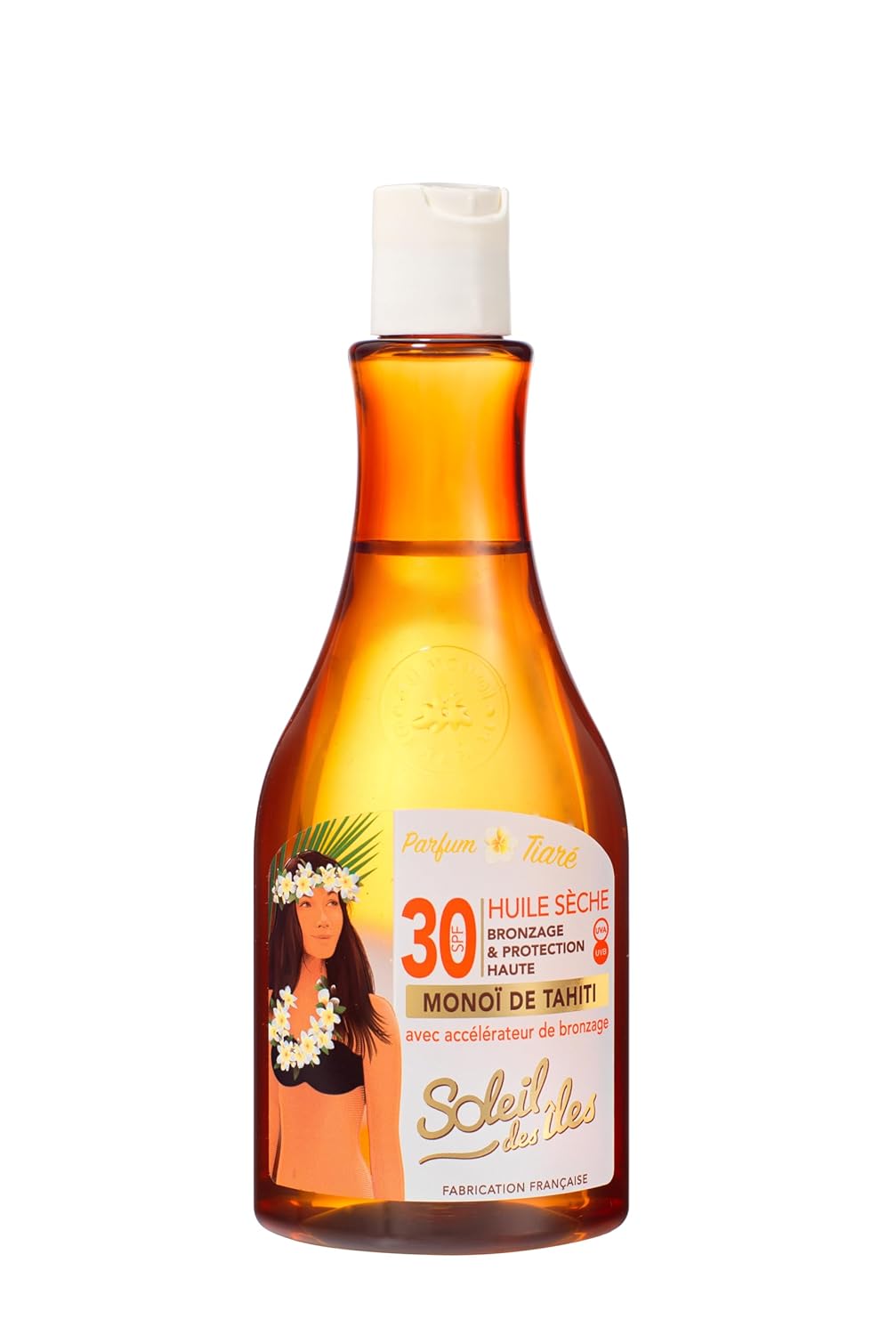 SOLEIL DES ÎLES — Huile sèche bronzage SPF 30 parfum Tiaré – Image 2