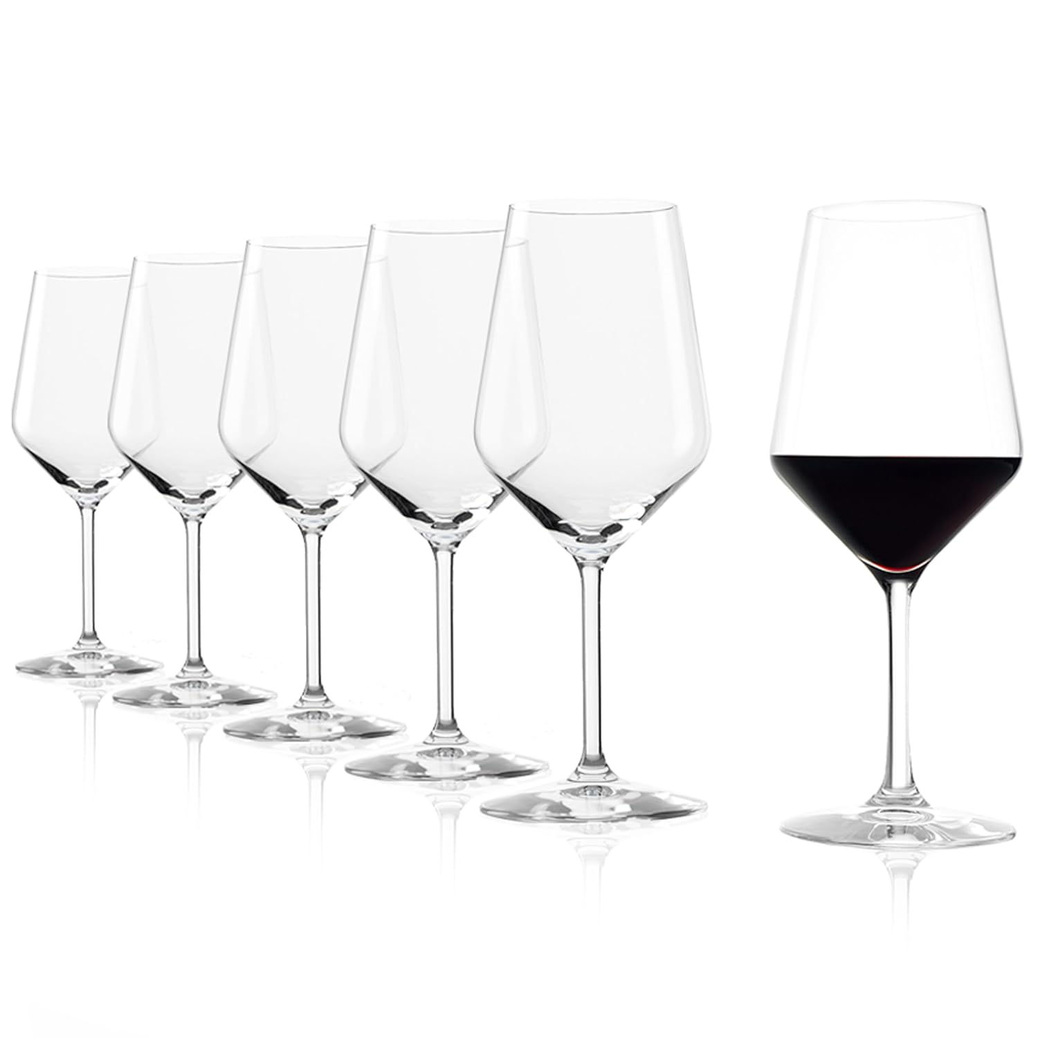 Stölzle Lausitz Verres à Vin Rouge Revolution Lot de 6, 490 ml – Verres en Cristal de Haute Qualité pour Vin Rouge – Design Élégant pour Maximiser les Arômes – Lave-vaisselle et Résistant aux Chocs – Image 82