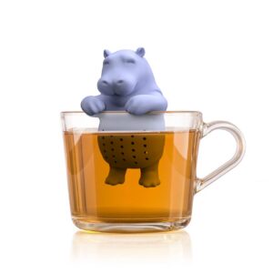 WINKEE — Infuseur à thé hippopotame en silicone