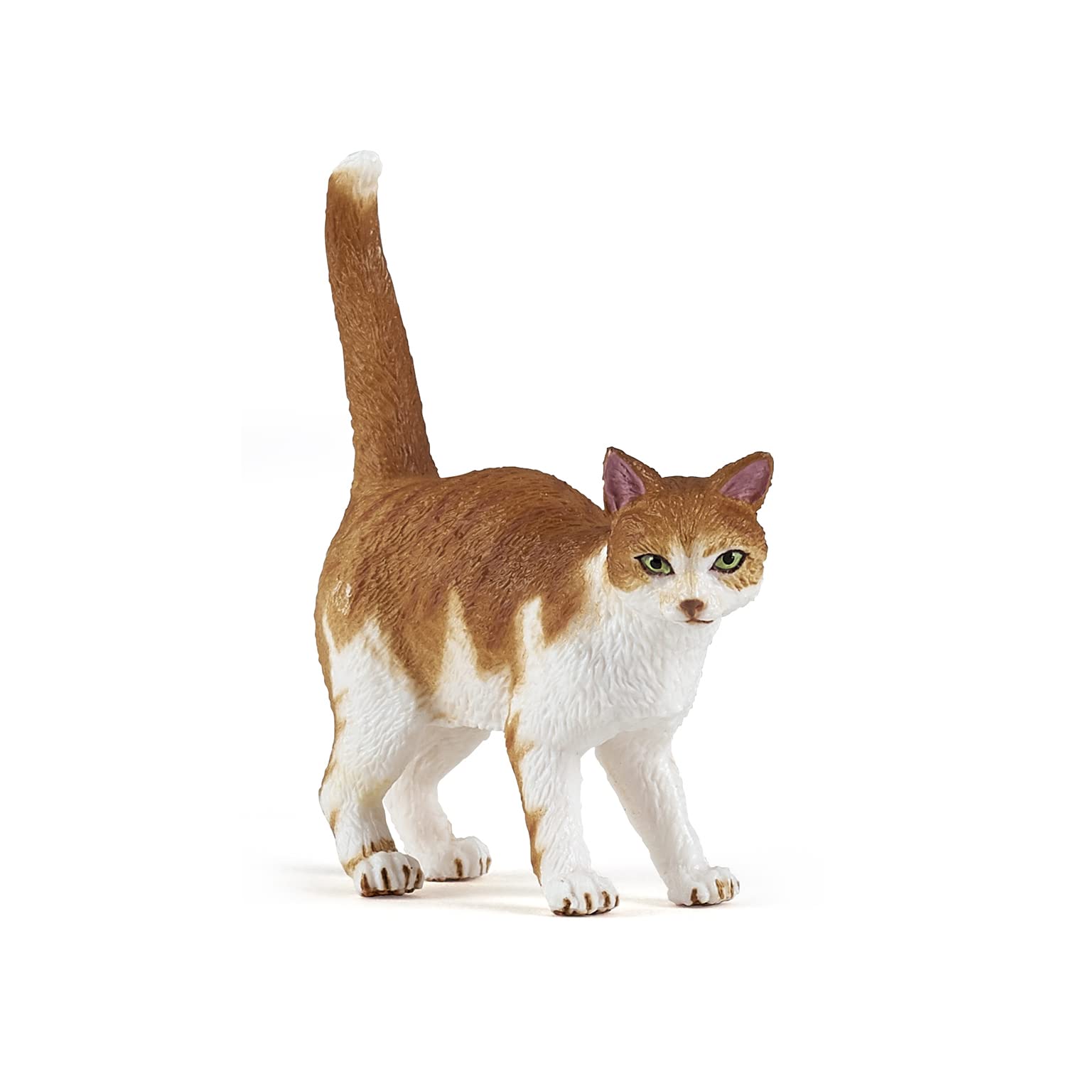 PAPO — Figurine chat roux multicolore