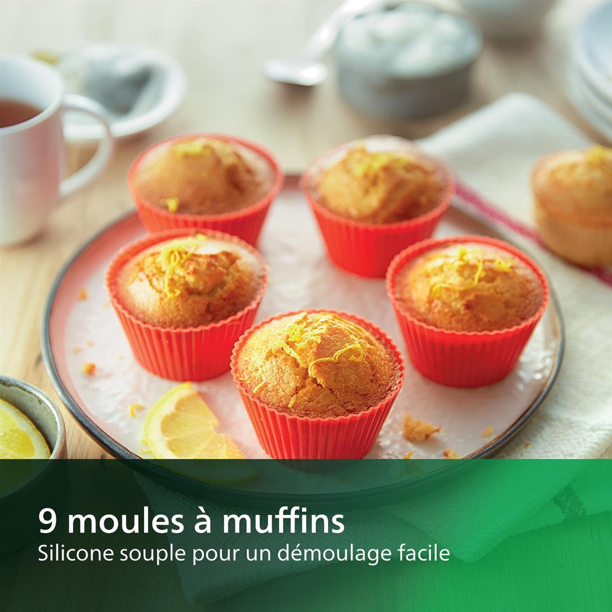 PHILIPS Airfryer XXL — Kit d’Accessoires Pâtisserie Silicone – Image 4