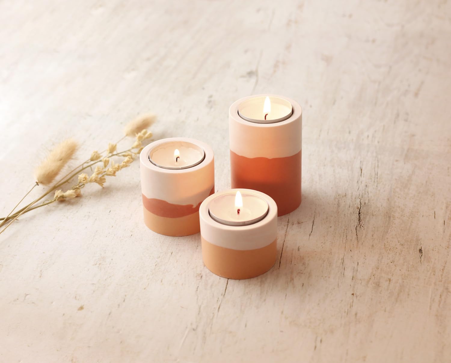 JESMONITE — Moule en Silicone Porte-Bougies x3 – Image 11