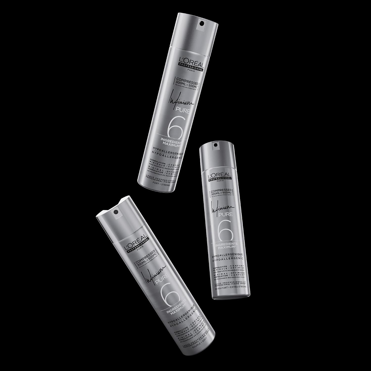 L'OREAL PROFESSIONNEL — Laque Infinium Pure fixation forte 300 ml – Image 5