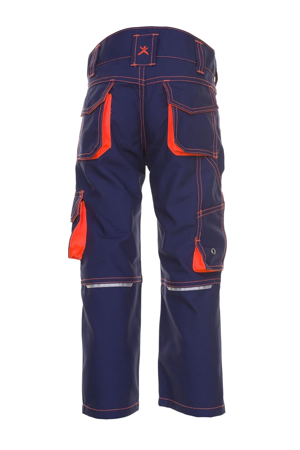 PLANAM — Pantalon marine/orange taille 110/116 – Image 5