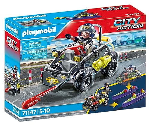 PLAYMOBIL City Action 71147 — Quad transformable lumineux – Image 2