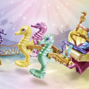 Alternative view of PLAYMOBIL Princess Magic — Calèche avec sirènes et hippocampes