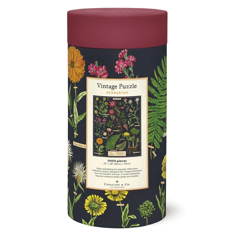 CAVALLINI — Puzzle Herbarium 1000 pièces – Image 3