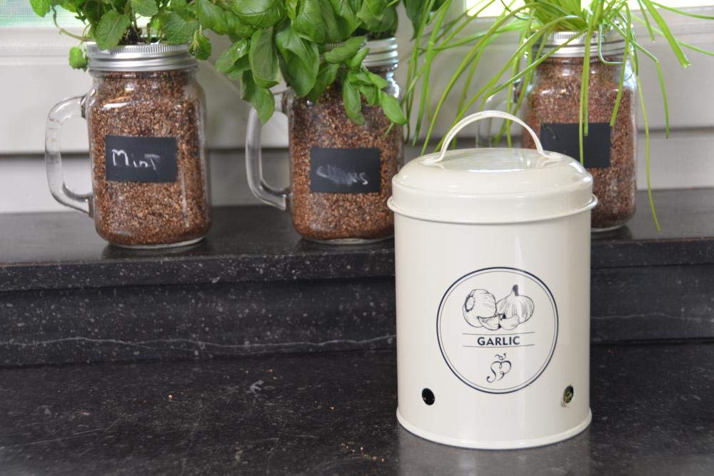 ESSCHERT DESIGN — Boîte de Rangement pour Ail Vintage – Image 3