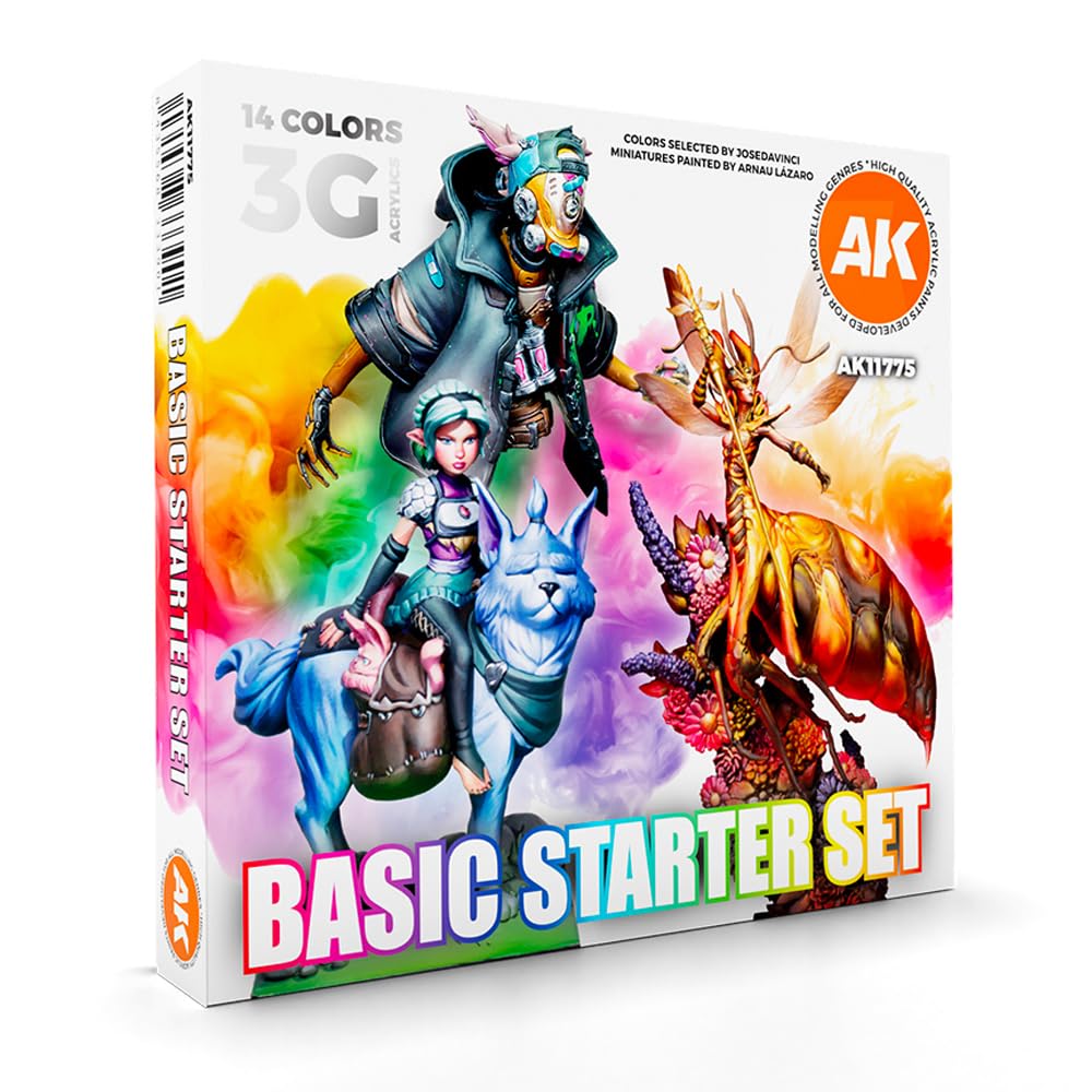 AK 3Gen — Set de Peintures Acryliques 14x17ml