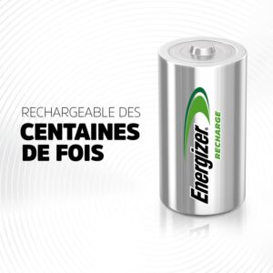 Alternative view of ENERGIZER Recharge Power Plus — Piles C rechargeables x2 2500mAh