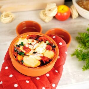 Alternative view of SANS MARQUE — Lot de 3 Plats à Tapas en Terre Cuite 12 cm