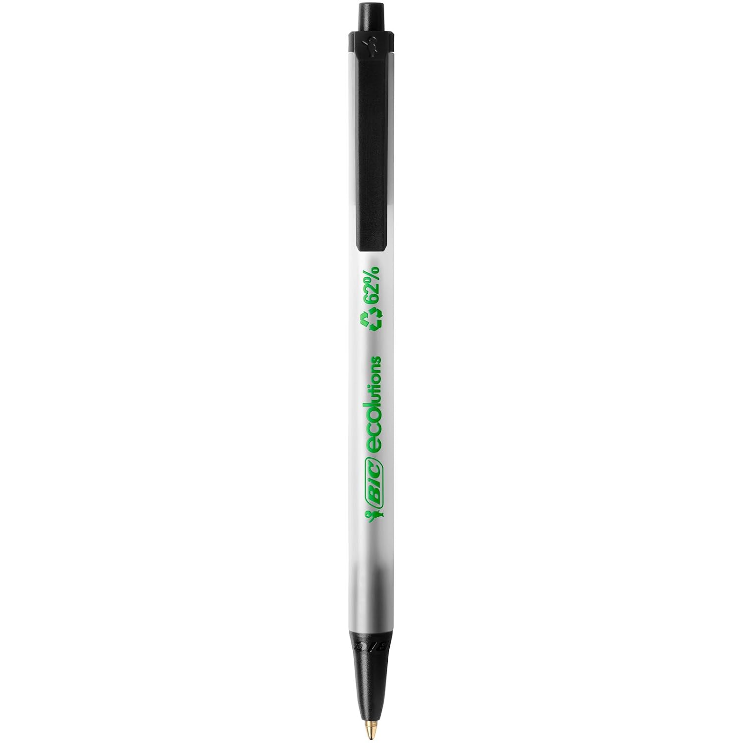 BIC ECOlutions Clic Stic — Boîte de 50 Stylos-Bille Noirs – Image 11