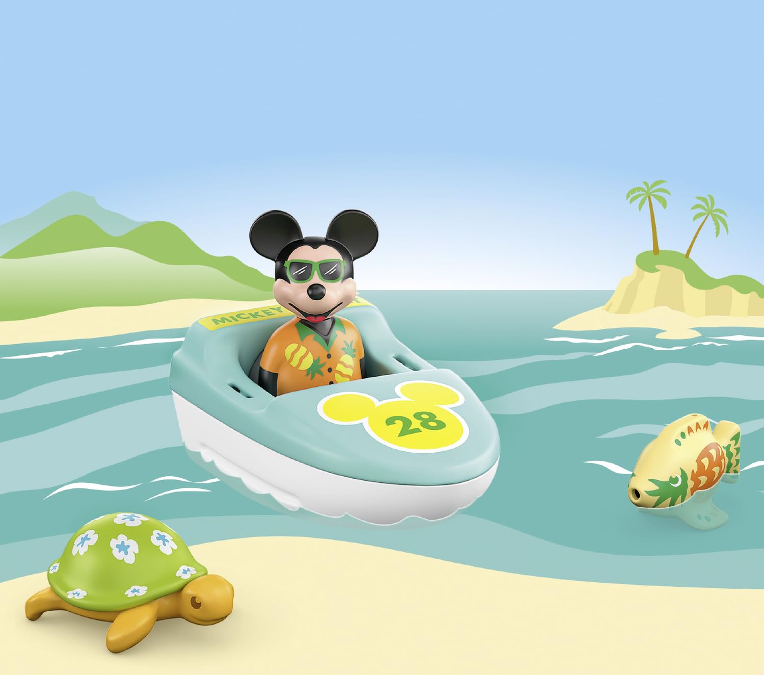 PLAYMOBIL Junior Disney — Mickey avec Bateau – Image 13