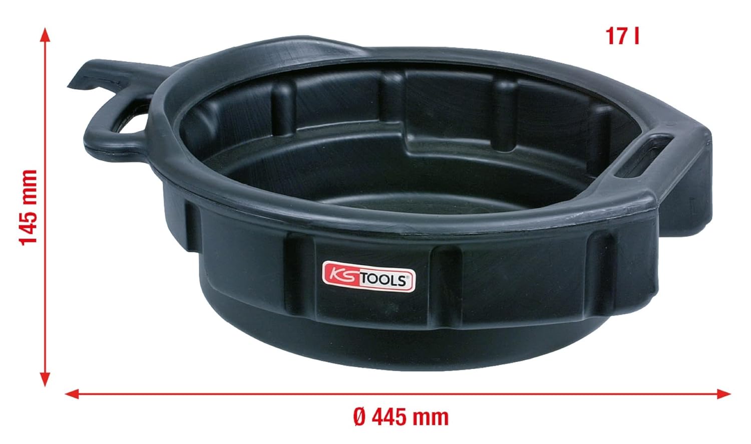 KS TOOLS — Bac de récupération pour huiles 17 L – Image 3