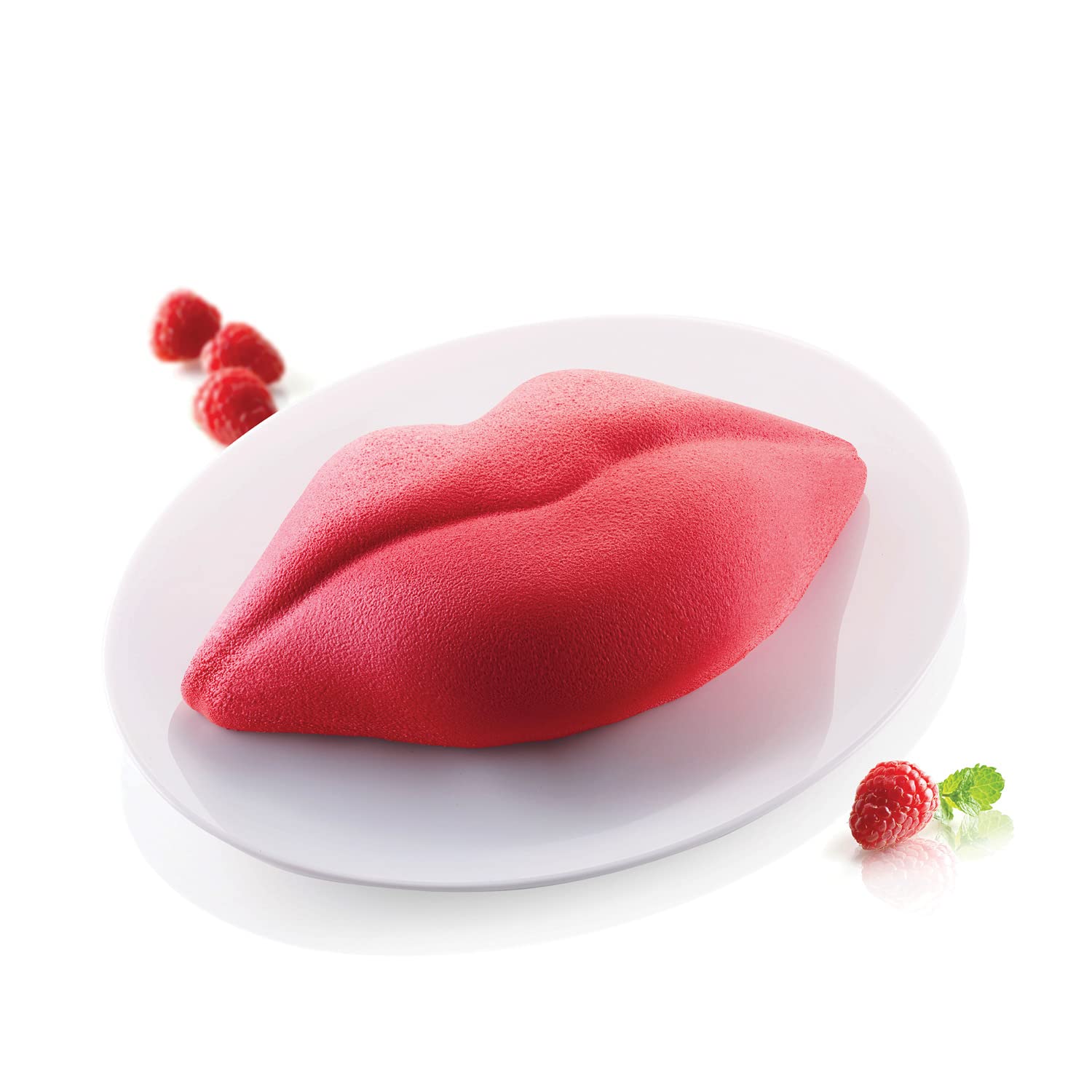 SILIKOMART Bacio — Moule à gâteau en silicone 3D gris – Image 9