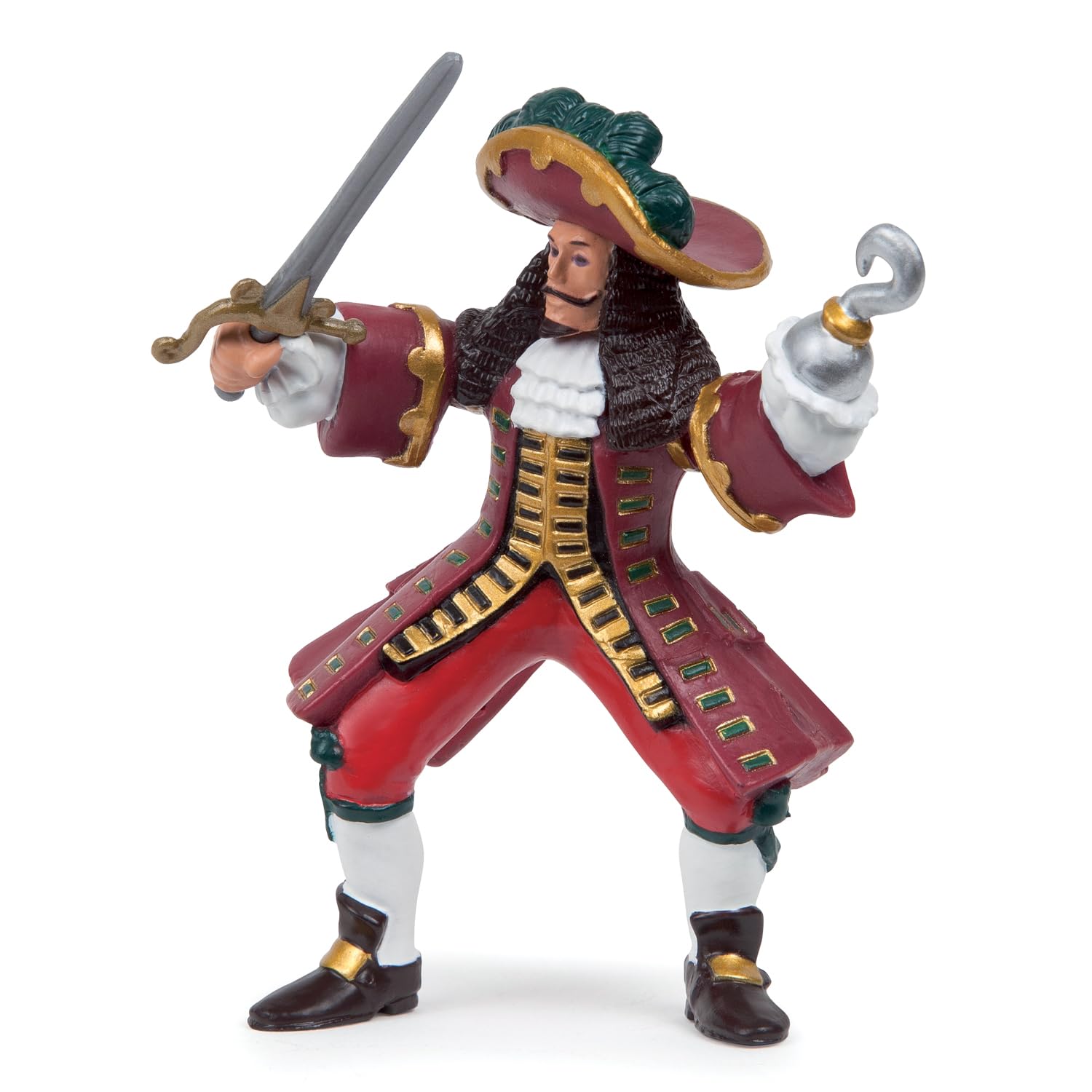 PAPO — Figurine Capitaine Pirate multicolore