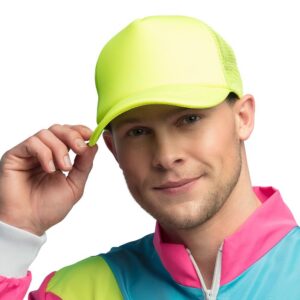 BOLAND — Casquette unisexe jaune fluo taille unique