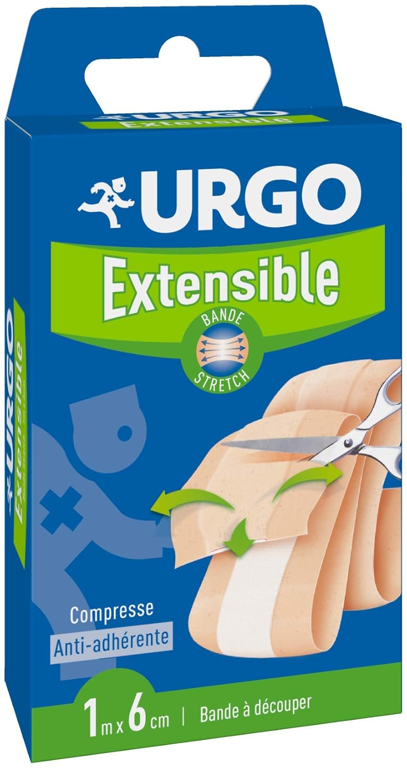 URGO — Bande à Découper Extensible 1mx6cm