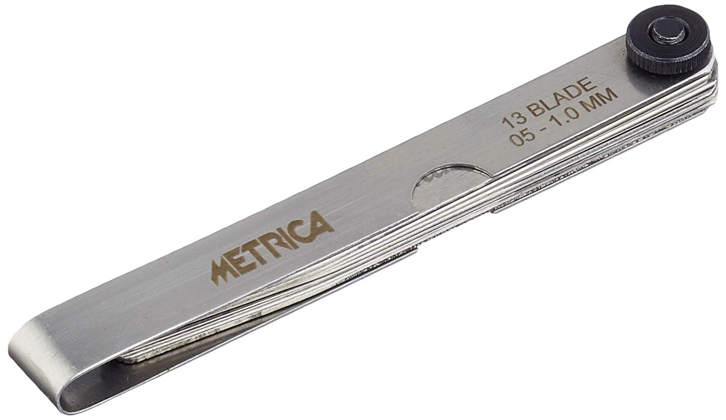 METRICA 35101 — Jauge d’épaisseur 13 lames 0,05 à 1 mm