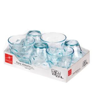 Alternative view of Set de Verres Bormioli Rocco 6 Unités Bleu Verre (260 ML)