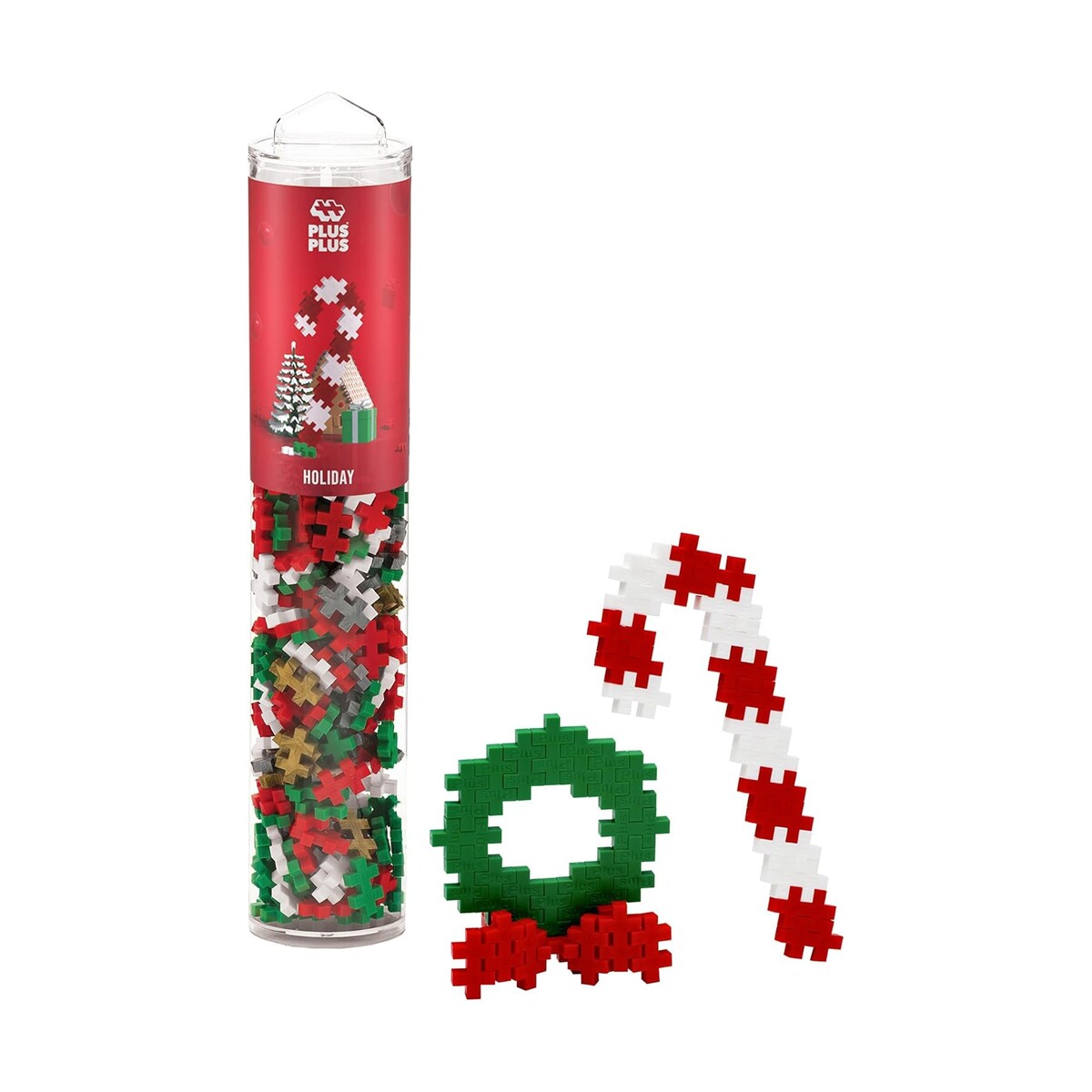 PLUS PLUS — Méga Tube Mix Noël 240 pièces