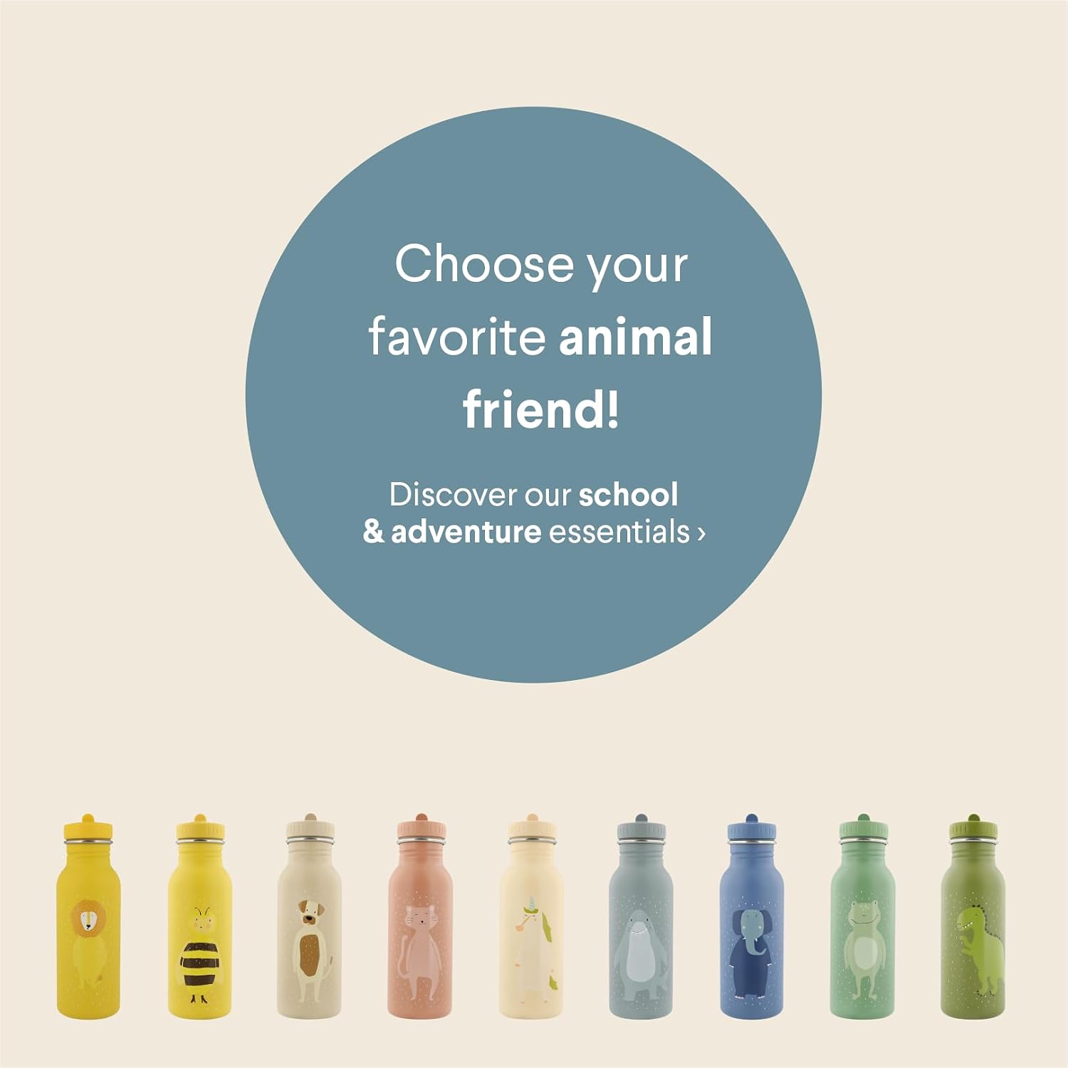 TRIXIE Mrs. Elephant — Gourde Enfant 500ml – Image 17