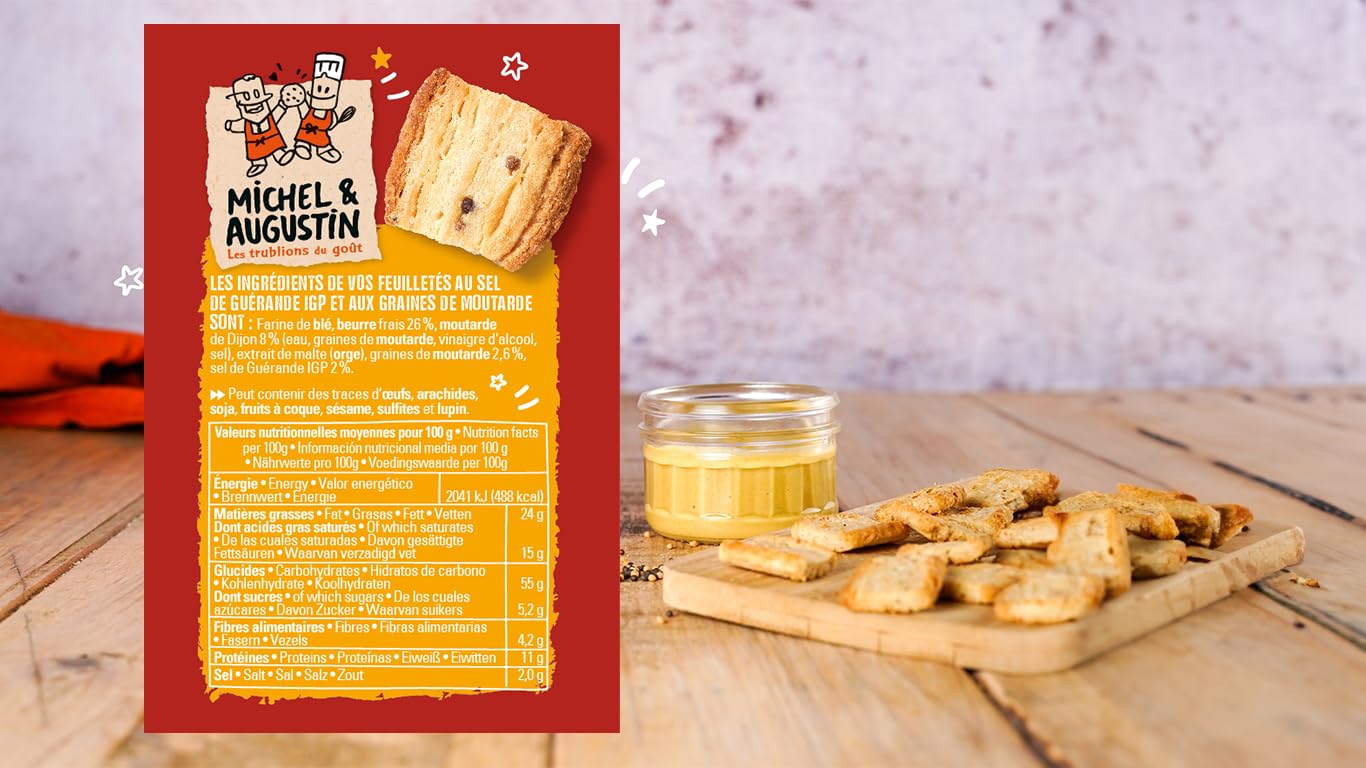 MICHELIN — Coffret de petits feuilletés apéritifs 8×80 g – Image 4