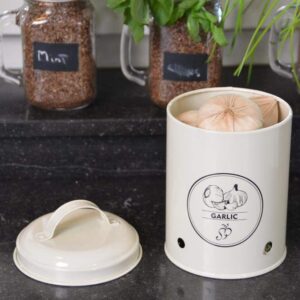 Alternative view of ESSCHERT DESIGN — Boîte de Rangement pour Ail Vintage