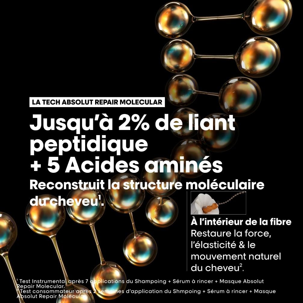 L'OREAL PROFESSIONNEL Absolut Repair Molecular — Masque 150 ml – Image 5