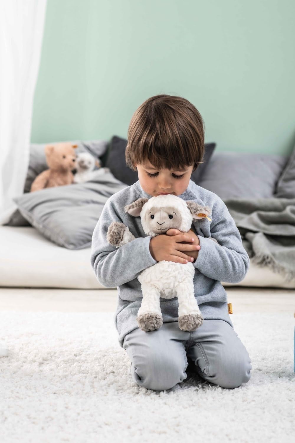 STEIFF Soft Cuddly Friends — Agneau Lita 30 cm – Image 3