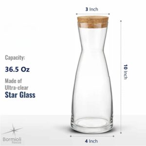 Alternative view of BORMIOLI ROCCO Ypsilon — Carafe en verre 108 cl avec bouchon