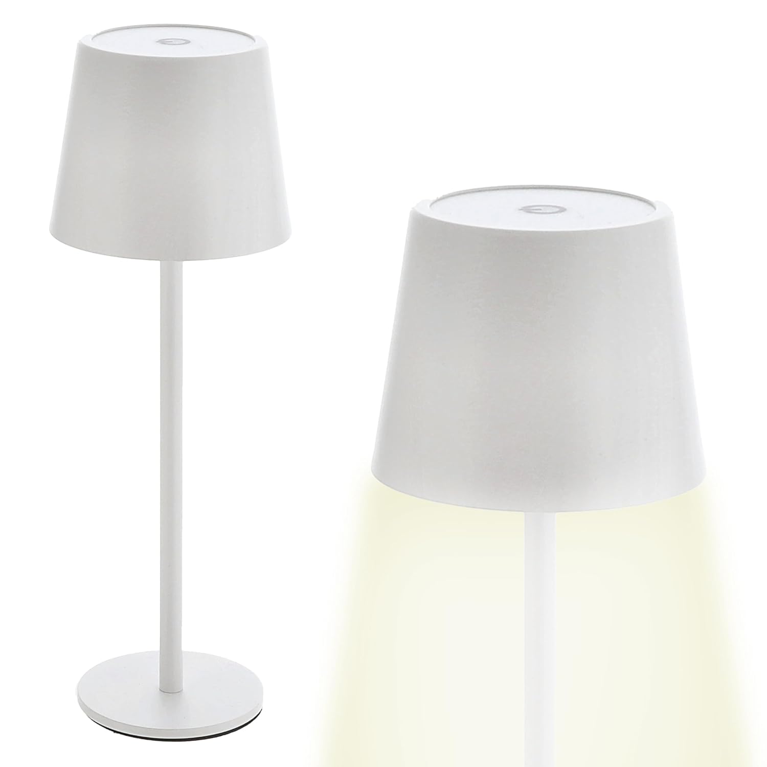 CEPEWA — Lampe de table tactile 9 x 26 cm blanc – Image 4