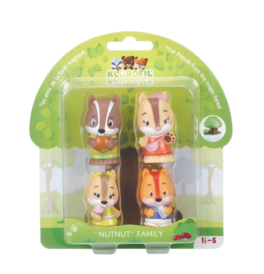 KLOROFIL Famille Nutnut — Personnages à Collectionner