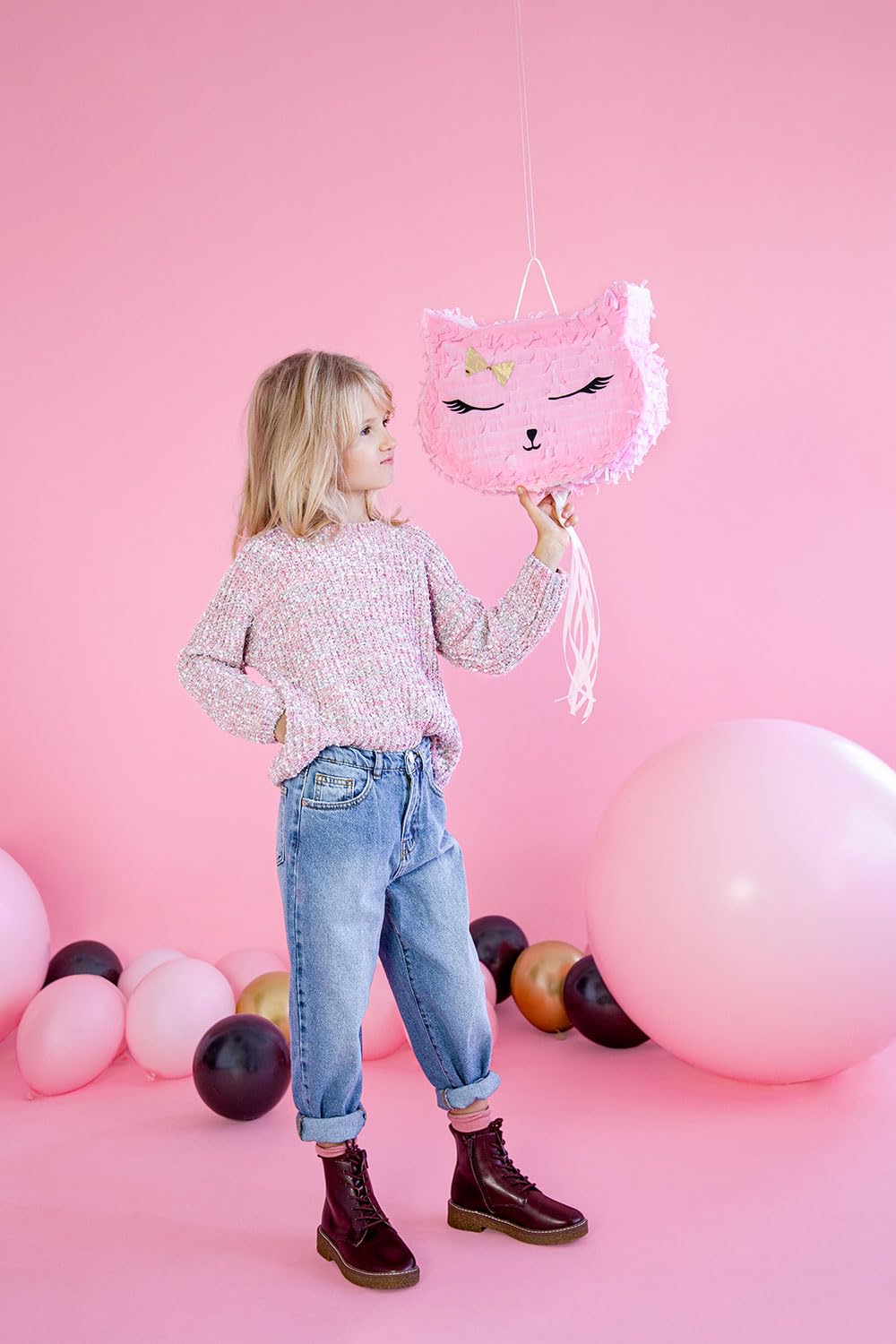 PARTY-DECO — Pinata tête de chat – Image 5