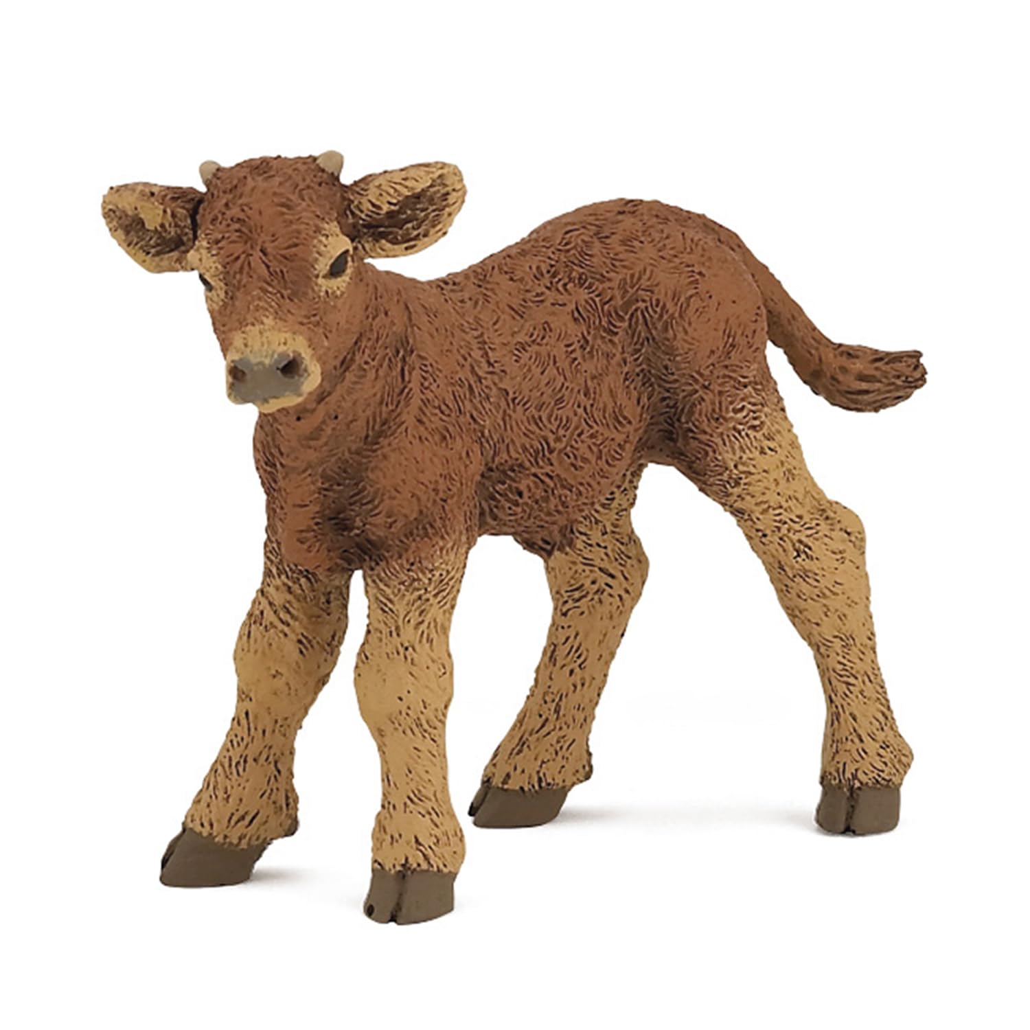 PAPO — Figurine veau limousin multicolore
