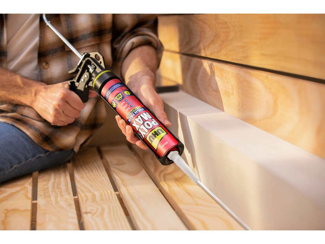 UHU Poly Max — Mastic-colle de fixation blanc 425 g – Image 5