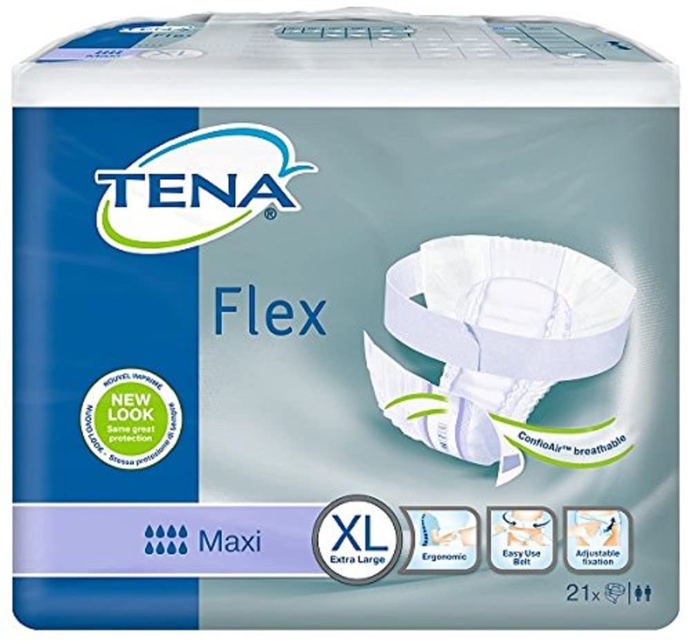 Tena - SCAHP725421 - Flex - Maxi Comfistretch - Extra Large - Pack 21