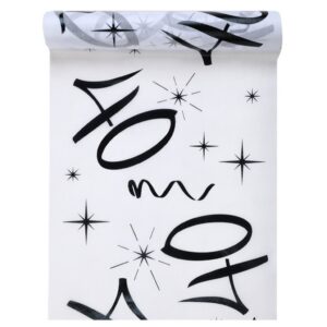 SANTEX — Chemin de Table 40e Anniversaire 30 cm x 5 m
