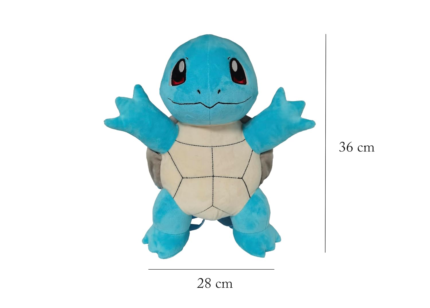 POKEMON — Sac à Dos Peluche Caraco Noir – Image 6