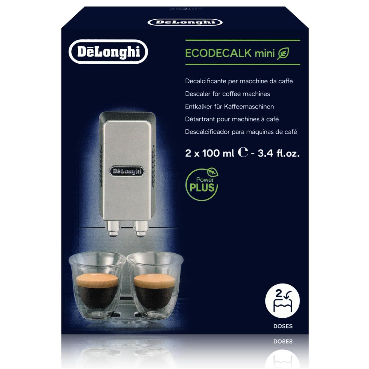 Détartrant Delonghi EcoDecalk 2 x 100 ml (lot de 3) – Image 3