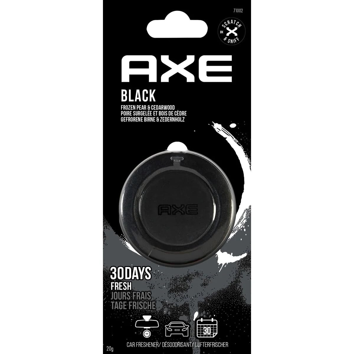 AXE — Désodorisant 3D Black 30 jours