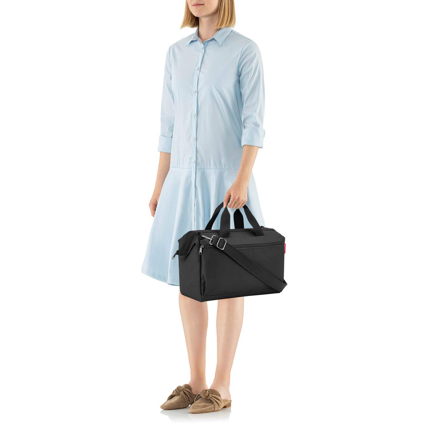 REISENTHEL Allrounder S Pocket — Sac week-end 11 l Noir – Image 2