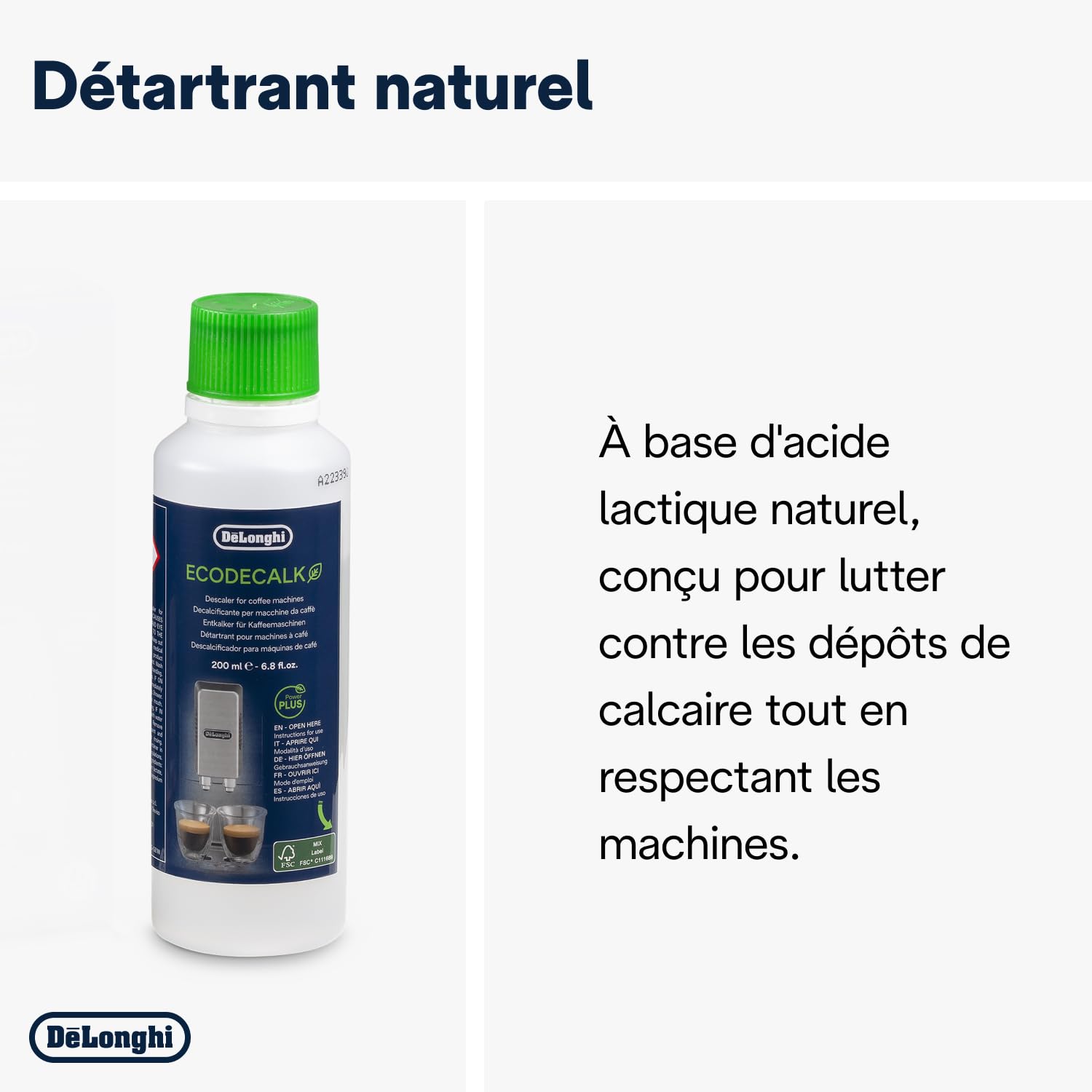 DE'LONGHI Coffee Care — Kit d'entretien machine à café – Image 3