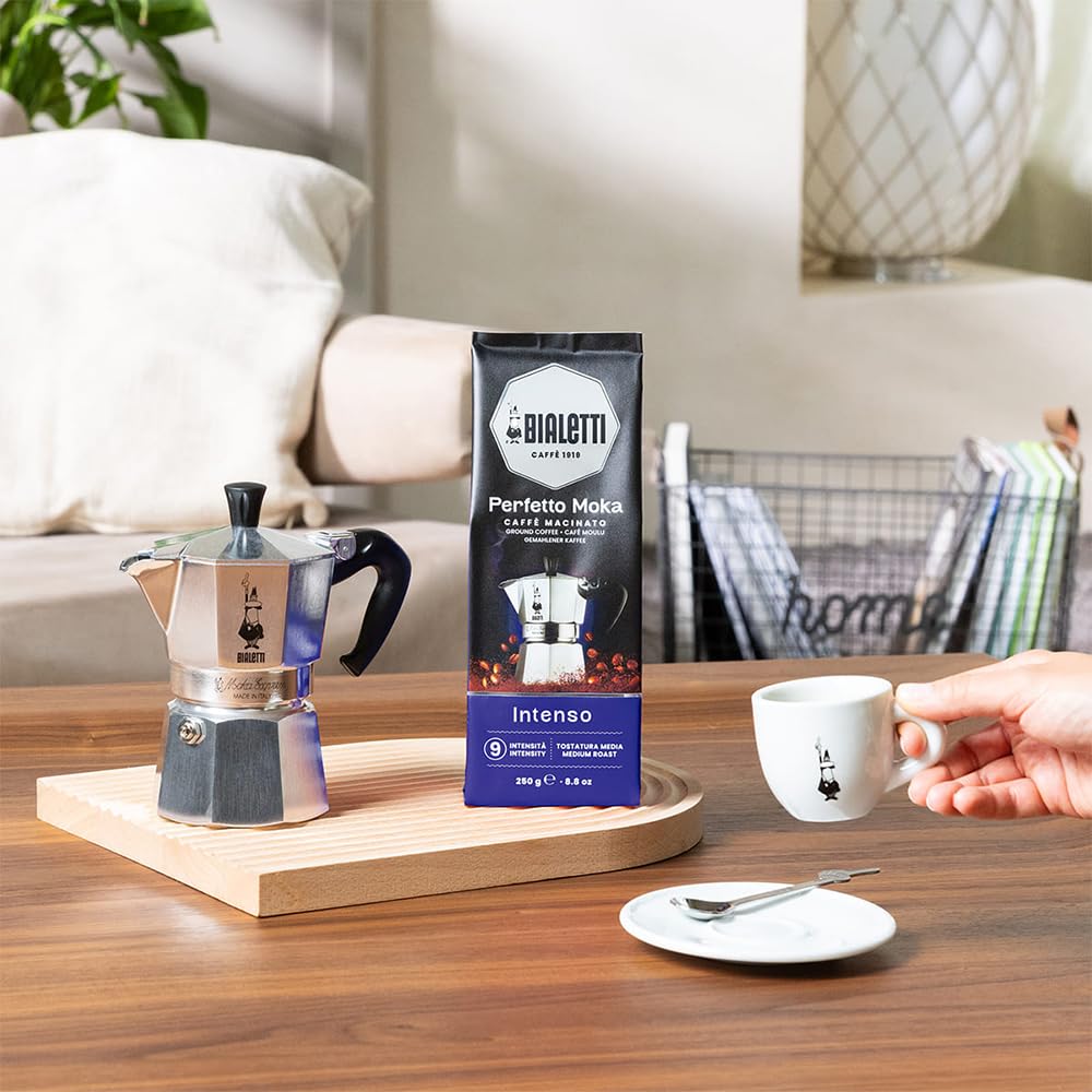BIALETTI Perfetto Moka — Café moulu Intenso 250g – Image 8